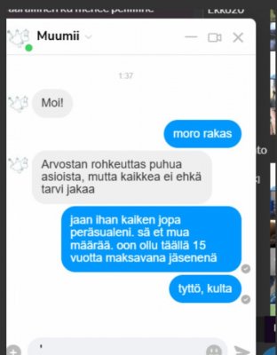  kristityt ei mua pysäytä XOXO