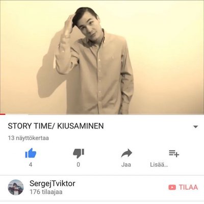 No nii koitettaan uusiksi, nyt uutta video tubessa :)