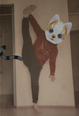 Oon aika notkee, koska harrastin pienenä paljon tanssia ja voimistelua♥️