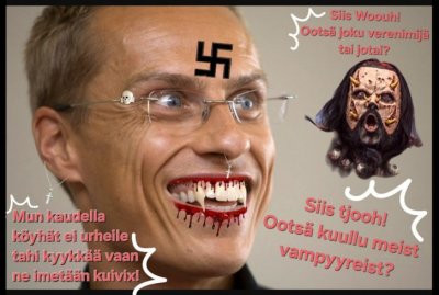 Ja vuoden hymypoikapalkinnon saa... Koko kansan resitentti Alexandroviinovitši!