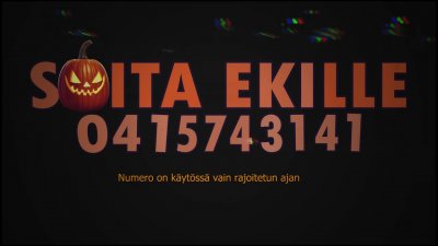 Eki -hahmolla oli joskus oma kännykkänumero ja vastaaja