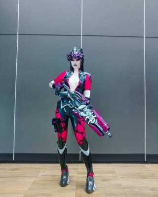 My Widowmaker cosplay in Starcon 2019
