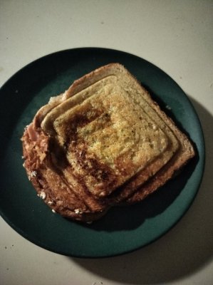 hyvä grillattu leipä