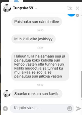 Varokaa tunpska69 accounttia kaikki. 